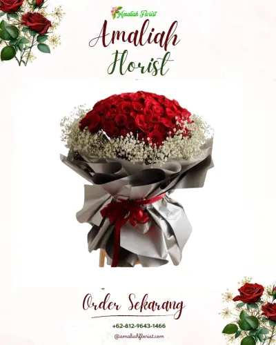 Buket Bunga di Margo Mulyo